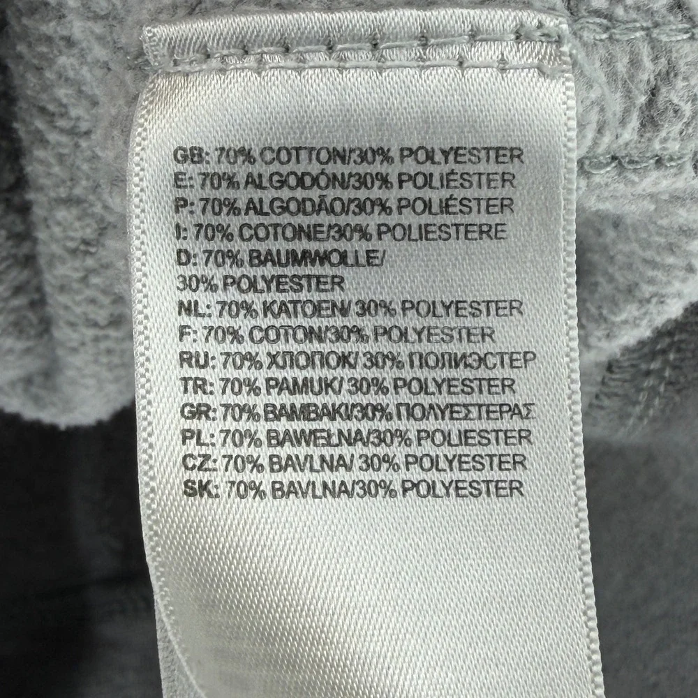 The‎ North Face Mens Gray Full Zip Hoodie Since 1966 Graphic Sweatshirt Large